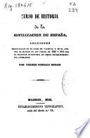 Curso de historia de la civilización de España: (1842. 286, [2] p.)