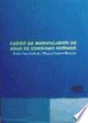 Curso de manipulador de agua de consumo humano