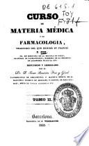 Curso de materia médica o de farmacologíia