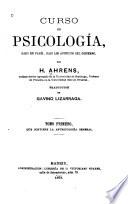 Curso de psicología, dado en París, bajo los auspicios del gobierno