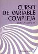 Curso de variable compleja