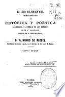Curso elemental teórico-práctico de retórica y poética