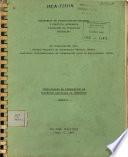 Curso-Taller de Formulación de Proyectos Agrícolas de Inversión. Memoria
