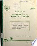 Curso-taller Sobre Interpretacion de la Informacion de Mercados
