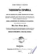 Curso teórico y prático de taquigrafia española