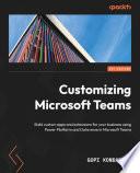 Customizing Microsoft Teams