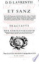 D.D. Laurentii Matthaeu et Sanz... Tractatus de re criminali siue controuersiarum vsufrequentium in causis criminalibus