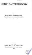 Dairy Bacteriology