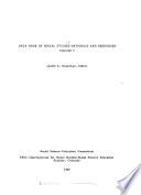 Data Book of Social Studies Materials and Resources