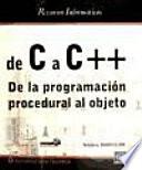 De C a C++