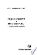 De Clausewitz a Mao Tse-Tung
