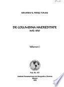 De Columbina haereditate 1492-1810