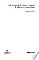 De la novela de la Revolución a la unidad de la literatura iberoamericana