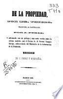 De la propiedad