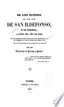 De los sucesos del real sitio de San Ildefonso