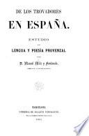 De los trovadores en España