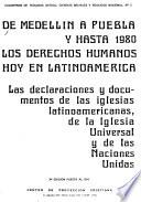 De Medellin a puebla y hasta 1980