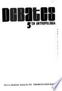 Debates en antropología