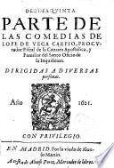 Decima quinta parte de las comedias de Lope de Vega Carpio