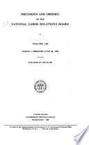 Decisions and Orders of the National Labor Relations Board