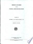 Decisions and Orders of the National Labor Relations Board