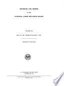 Decisions and Orders of the National Labor Relations Board