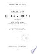 Declaración de la verdad