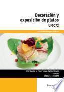 Decoración y exposición de platos