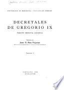 Decretales de Gregorio IX