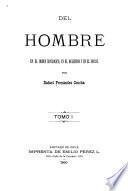 Del hombre en el orden sicologico