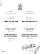 Délibérations Du Comité Sénatorial Permanent Des Peuples Autochtones