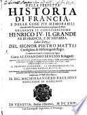 Della perfetta historia di Francia ... libri sette