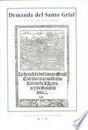 Demanda del Santo Grial (Toledo, Juan de Villaquirán, 1515)