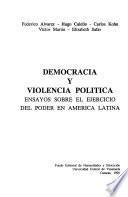 Democracia y violencia política