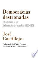 Democracias destronadas