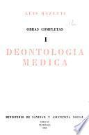 Deontología médica