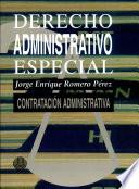 Derecho administrativo especial