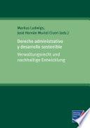 Derecho administrativo y desarrollo sostenible