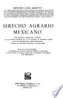 Derecho agrario mexicano
