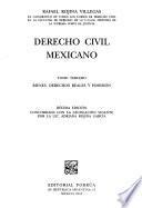 Derecho civil mexicano: Bienes, derechos reales y posesión