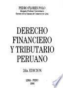 Derecho financiero y tributario peruano