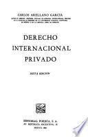 Derecho internacional privado