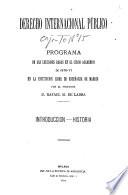 Derecho internacional público
