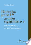 Derecho penal y acción significativa