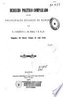 Derecho político comparado de los principales estados de Europa