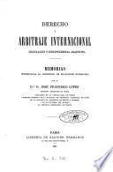 Derecho y arbitraje internacional