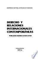 Derecho y relaciones internacionales contemporaneás