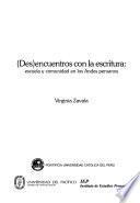 (Des)encuentros con la escritura