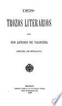 Des-trozos literarios