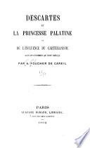 Descartes et la princesse palatine